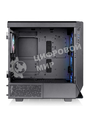 Компьютерный корпус Thermaltake Ceres 500 TG ARGb черный без БП ATX 4x140мм 2xUSB3.0 1xUSB3.1 audio bott PSU