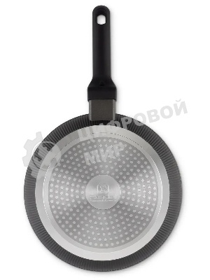 Сковорода Rondell Shell RDA-1926 круглая 26 см, покрытие: Xylan Plus ручка несъемная (без крышки) темно-серый