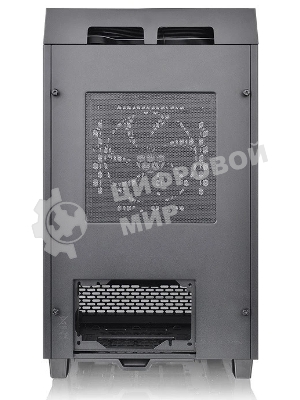 Компьютерный корпус Thermaltake The Tower 100 черный без БП ATX 2x120мм 2xUSB 3.0 1xUSB3.1 audio bott PSU