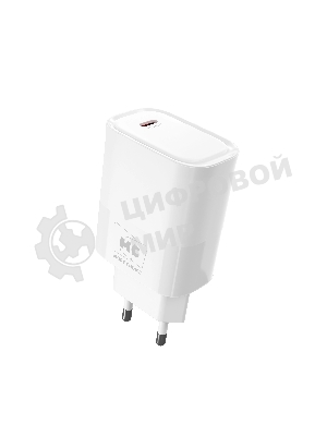 Сетевое зарядное устройство MORE CHOICE (4620202553522) NC68 1Type-C 3.0A PD 35W, белый