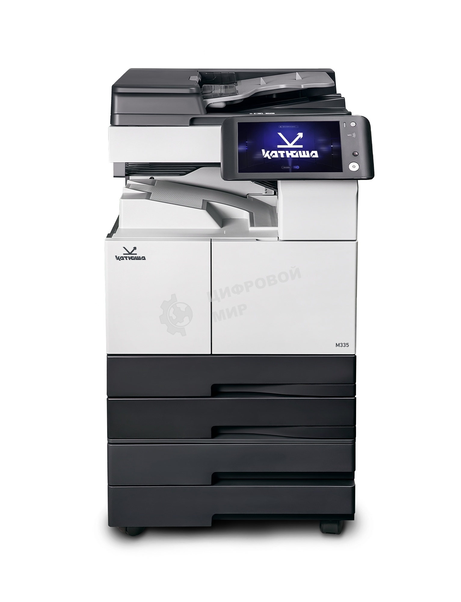 МФУ лазерное Катюша M335 принтер/копир/сканер, А3. 35 стр/мин Ч/Б А4, 1200 dpi, 1,2ГГц, 2 ГБ, USB, 10.1