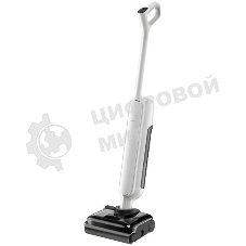 Пылесос вертикальный моющий Xiaomi Truclean W30 Pro Wet Dry Vacuum EU белый, питание от аккумулятора, 200 Вт, уборка сухая/влажная, пылесборник 0.7 л