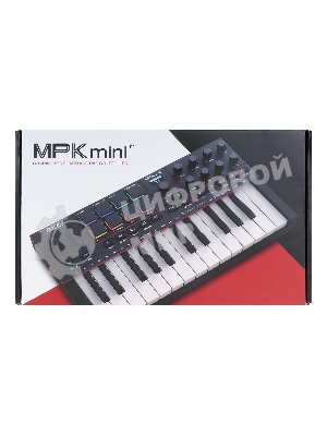 Миди-клавиатура AKAI MPK Mini IV черный миди-клавиатура
