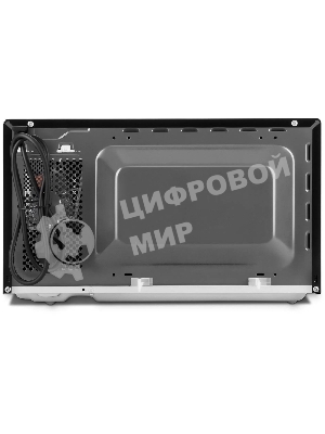 Микроволновая печь Rondell RDE-MW203 черный/серебристый, 20 л, 700 Вт, переключатели - кнопки