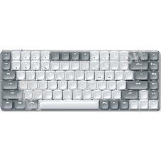 Клавиатура Satechi SM1 Slim Light гибридная, USB Type-A, Bluetooth, радиоканал, белый