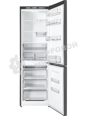 Холодильник Atlant XM 6624-159 черный двухкамерный 228/119л морозилка снизу