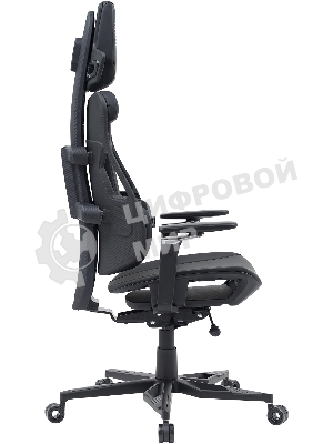 Кресло Cactus CS-CHR-DUO-BBK черный, экокожа