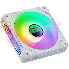 Вентилятор для корпуса Aerocool/Formula Floe 12WH ARPW ARGb белый, 120 мм, 1500 об/мин, 26.8 дБ, 4 pin