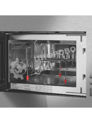 Микроволновая печь встраиваемая Maunfeld JBMO820GS01 нержавеющая сталь, 20 л, 1080 Вт, переключатели - поворотный механизм/кнопки
