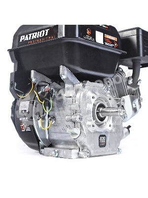 Двигатель PATRIOT XP 708 BH, Мощность 7,0 л.с.; 212 см³; 3600об/мин; бак 3,6л.; хвостовик 20 мм, шпонка; вес 15 кг.