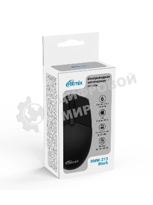 Мышь беспроводная RITMIX RMW-213 Black