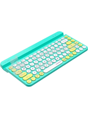 Клавиатура беспроводная A4Tech Fstyler FBK30, USB, Bluetooth/Радиоканал, зеленый