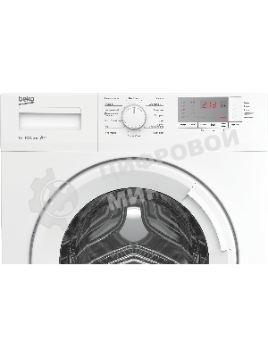 Стиральная машина Beko WRE6512BWW белый, загрузка фронтальная 6 кг, 1000 об/мин., класс: А