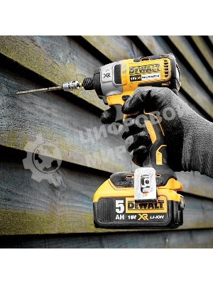 Шуруповерт DeWalt DCF887NT-XJ, 18 В, 0 Ач, 205 Нм, бесщеточный, ударный