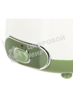 Йогуртница Kitfort KT-2005 20Вт 1б. 1500 мл белый/зеленый