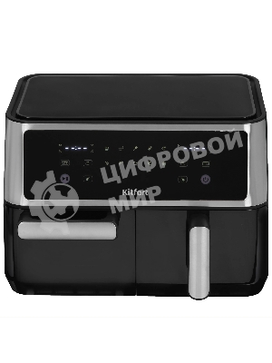 Аэрогриль Kitfort КТ-2256 черный, 2850 Вт, 11 л, сенсор, 10 программ