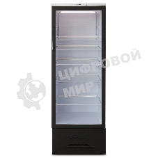 Холодильная витрина Бирюса Б-B310 черный фронт однокамерная 310л