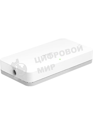 Коммутатор неуправляемый D-Link DGS-1008A/F1A с 8 портами 10/100/1000Base-T (465291)