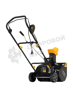 Электрическая снегоуборочная машина Denzel ESB-460-M, 1.8 кВт, металлический шнек, LED фара