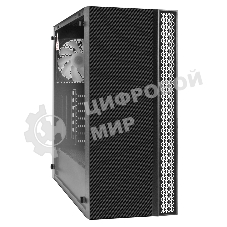 Компьютерный корпус Miditower ExeGate EVO-9211-800NPX (ATX, БП 800NPX с вент. 12см, с окном, 2хUSB+1хUSB3.0, HD аудио, черный, 1 вент. с RGb подсветкой)