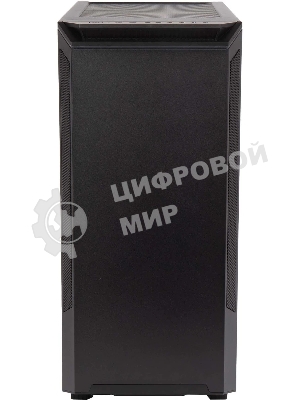 Компьютерный корпус Hiper PB81 черный без БП ATX 3x120мм 2xUSB2.0 2xUSB3.0 audio bott PSU