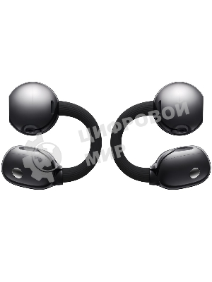Наушники TWS Huawei FreeClip 2 черный, открытые (клипсы), Bluetooth, быстрая зарядка, до 8 ч