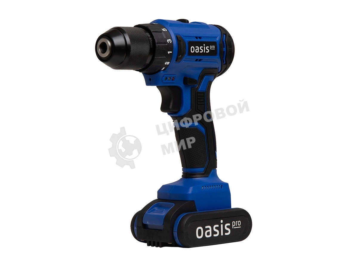 Дрель-шуруповерт Oasis ASB-18V PRO (J) 201, 18 В, 2 Ач, 50 Нм, бесщеточный