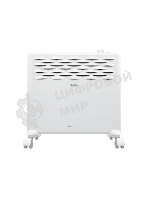 Конвектор электрический Ballu Ettore BEC/ETMR-1000 белый, 1000 Вт, 15 м2, термостат