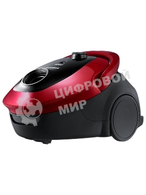 Пылесос Samsung VC20M253AWR красный, 460/2000 Вт, уборка сухая, пылесборник мешок, 2.5 л