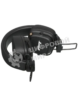 Беспроводные/проводные наушники Marshall Major V черный, накладные, Bluetooth + проводной, беспроводная зарядка, до 100 ч