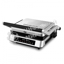 Гриль электрический Zigmund & Shtain ZEG-940 стальной, 2000 Вт