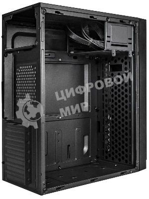 Компьютерный корпус Miditower ExeGate AA-442U2-UNS400 (ATX, БП UNS400 с вент. 12см, 1хUSB+2хUSB 3.0, аудио, черный)