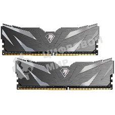 Оперативная память NETAC, DDR4, 16GB (2x8GB), 3200MHz, CL16, DIMM, с радиаторами, черный