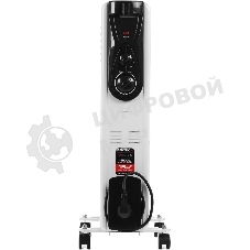 Обогреватель масляный Centek CT-6200 (7 секций) белый, 700/1000/1500 Вт, 15 м2, термостат