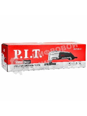 Многофункциональный инструмент P.I.T. PMT350-C1 черный/серый