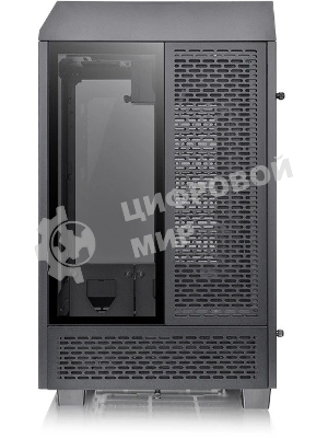 Компьютерный корпус Thermaltake The Tower 100 черный без БП ATX 2x120мм 2xUSB 3.0 1xUSB3.1 audio bott PSU