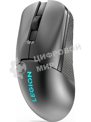 Мышь беспроводная Lenovo Legion M600s Qi Wireless Gaming темно-серый оптическая 19000dpi BT/Radio USB (GY51H47355)