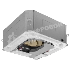 Внутренний блок сплит-системы кассетного типа Electrolux EACC/in-12H/UP4-DC/N8 инвертор, 12000 BTU, 35 м², 29 дБ, охлаждение, обогрев, осушение, белый