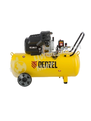 Компрессор воздушный Denzel DKV2200/100,Х-PRO (58079) 2.2 кВт, 400 л/мин, 100л