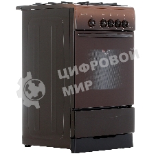 Плита газовая Gefest ПГ 3200-08 К43 коричневый, конфорок 4 шт, духовка 42 л, 50 см x 85 см x 53 см