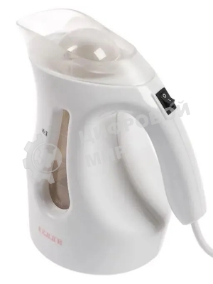 Отпариватель Kelli КL-312 белый/розовый, 1800 Вт, 20 г/мин, 500 мл