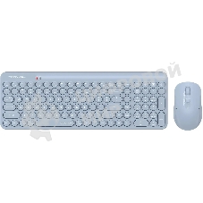 Комплект клавиатура+мышь A4Tech FStyler FG3300 Air2 беспроводной, USB, 2000 DPI, синий