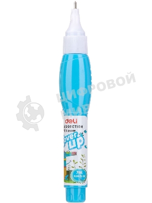 Ручка корректор Deli E39299 шариковый белый 7мл