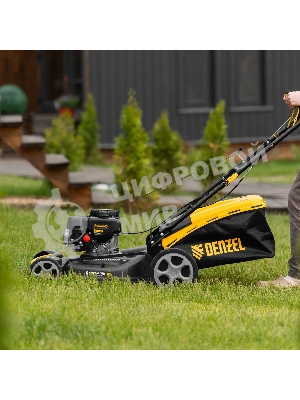 Газонокосилка бензиновая Denzel GLR-510SP-ZS, 171 см3, ширина 51 см, привод, травосборник 65 л