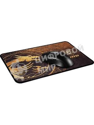 Коврик для мыши MSI Agility GD21 Dragon Tiamat золотистый/рисунок 220x3x320мм