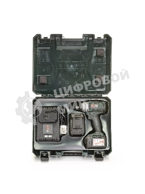 Профессиональный бесщеточный винтоверт аккумуляторный KLPRO KLDV18B-50 (18В, Li-ion-2шт, 5.0Ач, 180Нм, 2 скорости, подсветка,З/У,в кейсе)