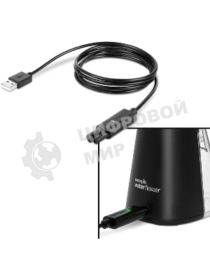 Ирригатор Waterpik WP-492 EU черный, от аккумулятора, 210 мл, 2 режима