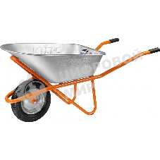 Тачка СИБИН СТ-12 строительная одноколесная, 180 кг