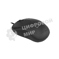 Мышь проводная CBR CM 106 черный, 1000 dpi, USB, кнопки - 3