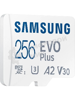 Флеш карта Samsung EVO Plus microSDXC 256Gb MB-MC256KA/EU